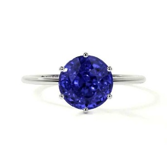 New York, Jewelry, USD 2648,  Classic 1.92 Cts Tanzanite Wedding Ring &ndash; Limited Stock At GemsNY