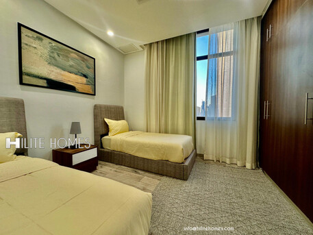 Kuwait City, Apartments/Houses, KWD 800/month,  Furnished,  2 BR,  Furnished Two Bedroom Serviced Apartment For Rent,Close To Kuwait City