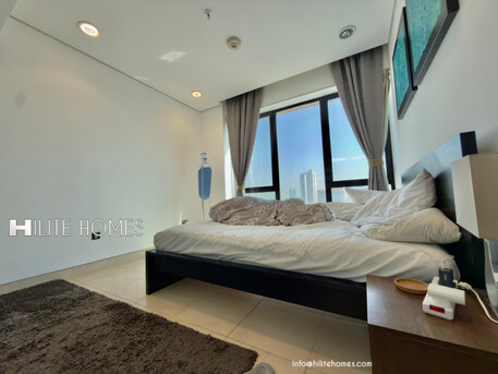 Kuwait City, Apartments/Houses, KWD 1050/month,  Furnished,  2 BR,  Two Bedroom Furnished Apartment, With Or Without Sea View In Bneid Al Qar