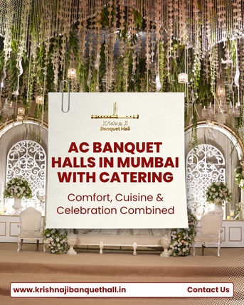 Mumbai, Event Planning, AC Banquet Halls In Mumbai With Catering - Krishna Ji Banquet