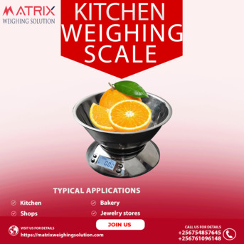 Kampala, Heavy Equipment, UGX 30000,  Designed For Consistency In Recipes, This Weighing Scale Features A Compact Design And Sta
