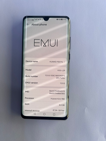 Jeddah, Mobile Phones, SAR 750,  Huawei P30 Pro