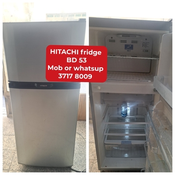 Manama, Appliances, BHD 52,  🌍🌐Hitachi Fridge In Good Condition For Sale With Delivery