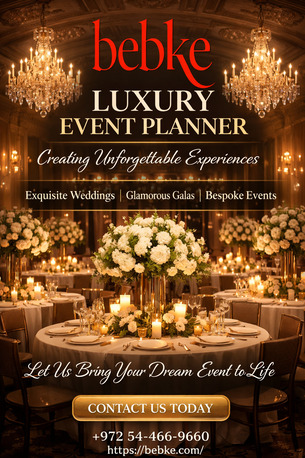 Jerusalem, Event Planning, High-End Corporate & Private Event Planner