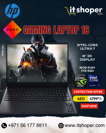 Dubai, Electronics, AED 4799,  Electronics Stores In UAE | HP OMEN Gaming Laptop 16 At AED 4,799 &ndash; ITshoper