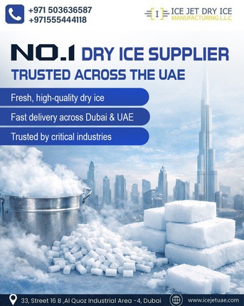 Dubai, Delivery, Trusted Dry Ice Manufacturer In UAE