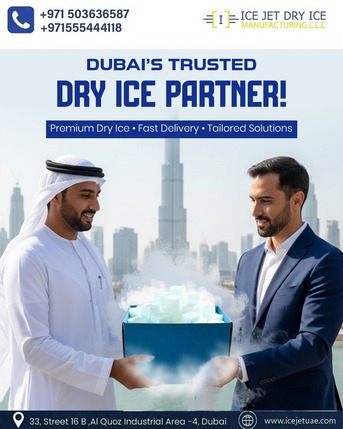 Dubai, Delivery, Trusted Dry Ice Manufacturer In UAE