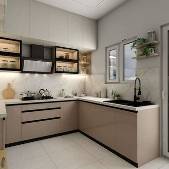 Noida, Interior Design, Modular Kitchen Design In Greater Noida With Stylish Concepts