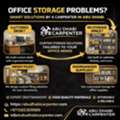 Office Storage Problems? Smart Solutions By A Carpenter In Abu Dhabi