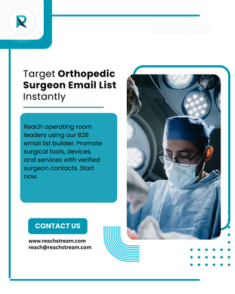 New York, Marketing, Get 100 Free Leads &ndash; Orthopedic Surgeon Email List ROI