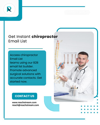 Toronto, Marketing, Boost ROI Now &ndash; Chiropractor Email List, 95% Accuracy