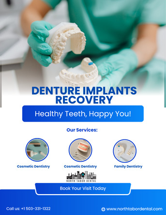 Washington DC, Dental, Dentures Implants Recovery: What To Expect After Implant Replacement ?