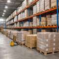 Logistics Warehouse Storage & Delivery Service مستودع لوجستي لتخزين البضائع بأسع&