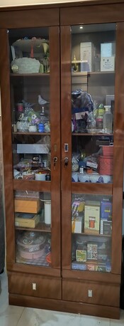 Riyadh, Household Items, SAR 60,  Two Sets Of Glass Showcases For Sale