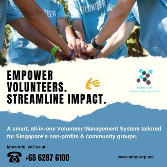 Singapore, Business, Volunteer Management System Singapore | Track, Engage & Schedule Volunteers