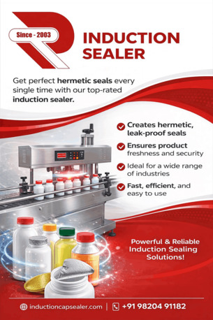 Mumbai, Business, Best Quality Induction Sealer By Induction Cap Sealer