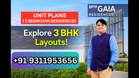 Haryana, Real Estate For Sale, INR 45239000,  3 BR,  2106 Sq. Feet,  BPTP High-End Apartments Dwarka Expressway +91 9311953656