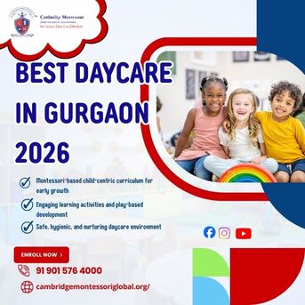 Gurgaon, Daycare, Best Daycare In Gurgaon 2026