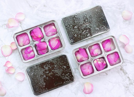 New York, Household Items, USD 41,  Buy Stainless Steel Ice Trays For Freezer | 12 Large Cubes With Lid - Ecozoi