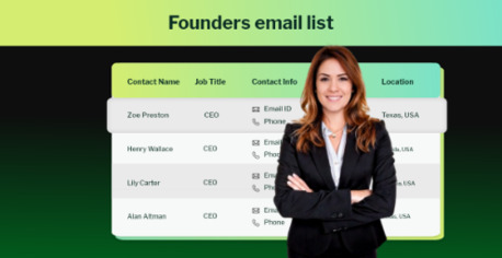 Dallas, Business, Connect With Startup Founders Using Updated Email List For Marketing