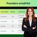 Connect With Startup Founders Using Updated Email List For Marketing
