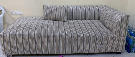 Al Rehab, Furniture, SAR 500,  Selling 7 Seater Sofa Plus One L Shape Sofa SAR 500 Including Home Delivery
