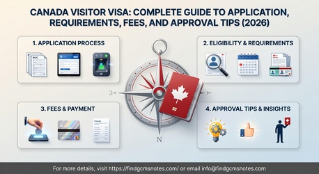 Toronto, Business, Canada Visitor Visa Requirements & Process 2026