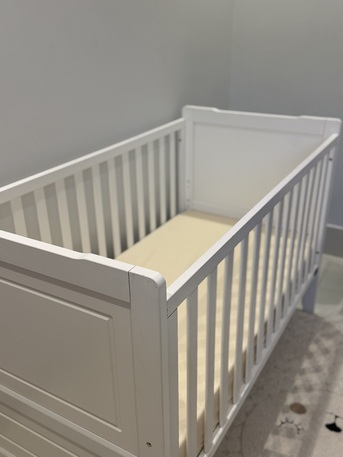 Riyadh, Baby & Kid Stuff, SAR 400,  Baby Cot (70x140) With Mattress & Play Pen