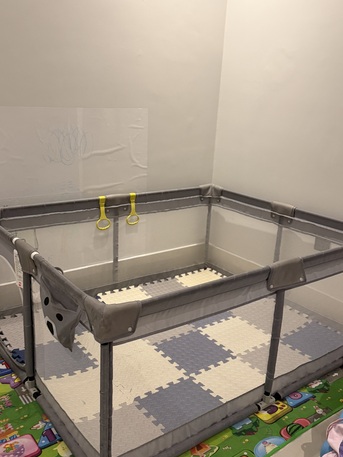 Riyadh, Baby & Kid Stuff, SAR 400,  Baby Cot (70x140) With Mattress & Play Pen