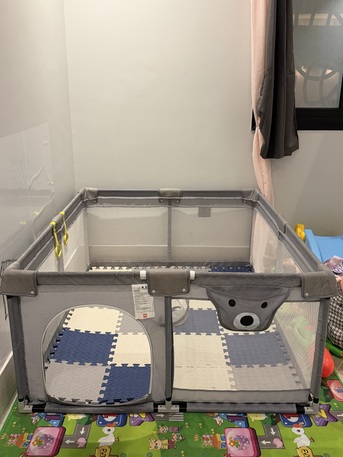 Riyadh, Baby & Kid Stuff, SAR 400,  Baby Cot (70x140) With Mattress & Play Pen