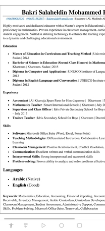 Riyadh, Job Seekers, Special Driver