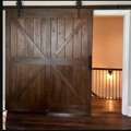 Perfect Custom Barn Door For Media Room