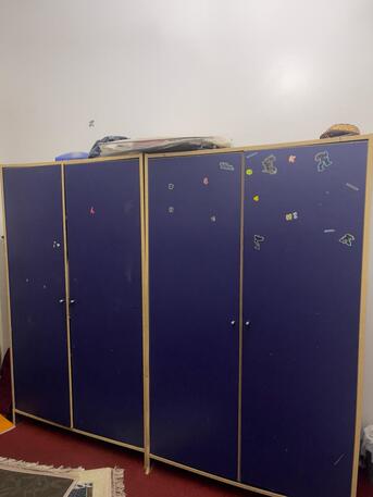 Hara, Furniture, SAR 400,  2 IKEA Blue Robin Single Wardrobe Used