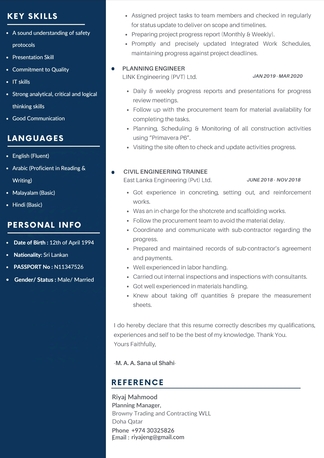 Abqaiq, Job Seekers, Planning Engineer