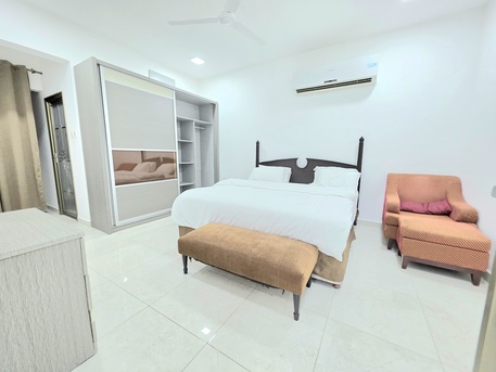 Sanad, Apartments/Houses, BHD 250/month,  Furnished,  1 BR,  Spacious 1 Bedroom Fully Furnished Apartment For Rent With Unlimited Ewa.
