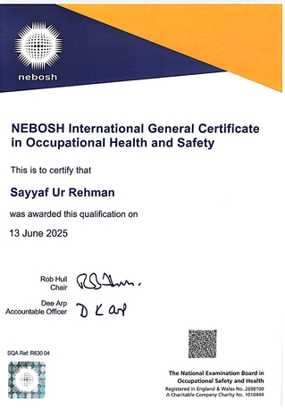 Riyadh, Job Seekers, Safety Officer Position