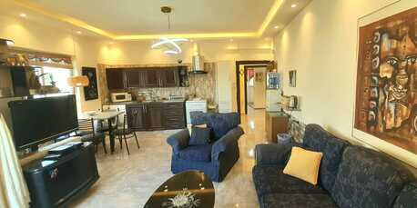 Jabal Al-Weibdeh, Rooms Available, JOD 400/month,  Furnished,  75 Sq. Meter,  Fully One  Bedroom Furnished Apartment For Rent &ndash; Move In Ready!