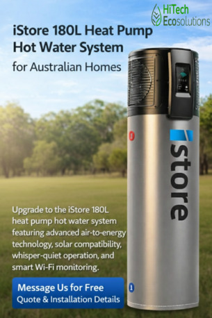 Sydney, Air Conditioners, IStore 180L Heat Pump Hot Water System For Australian Homes