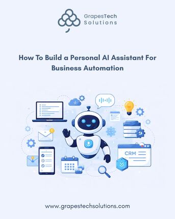 Mumbai, Software Development, How To Build An AI Assistant For Business Automation (2026 Guide)