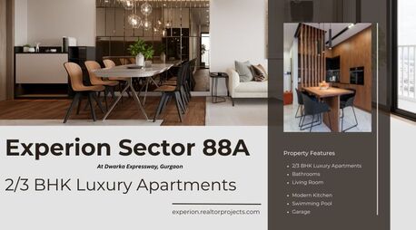 Gurgaon, Real Estate For Sale, Studio,  Experion Sector 88A &ndash; A Future-Ready Address For Modern Living