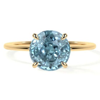 New York, Jewelry, USD 1726,  Shop Natural Aquamarine Best Engagement Rings For Sale At GemsNY