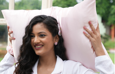 Noida, Health & Beauty Items, INR 3999,  Buy Pale Pink Mulberry Silk Pillowcase Online