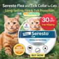 USD 38,  Seresto Flea Collar For Cats - 30% OFF + Free Shipping | PetCareClub