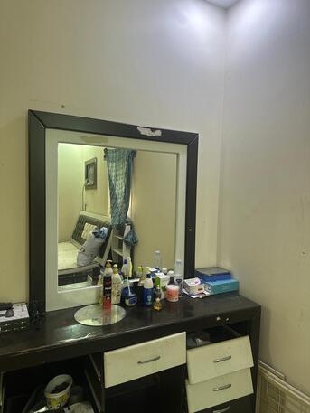 Yanbu, Household Items, SAR 600,  Double Bed With Matress, Dressing Table And Ward Robe For Sale 600 Riyal
