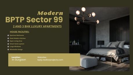 Gurgaon, Real Estate For Sale, 2 BR,  BPTP Sector 99 Gurgaon &ndash; Luxury Homes Crafted For Modern Living
