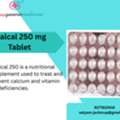 Calcal 250 Mg Tablet | Calcium Carbonate & Vitamin D3 Supplement