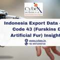 Indonesia Export Data &ndash; HS Code 43 (Furskins & Artificial Fur) Insights