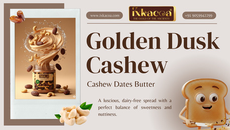 Mumbai, Food, INR 964,  IXKACOA Golden Dusk Cashew - Cashew Dates Butter
