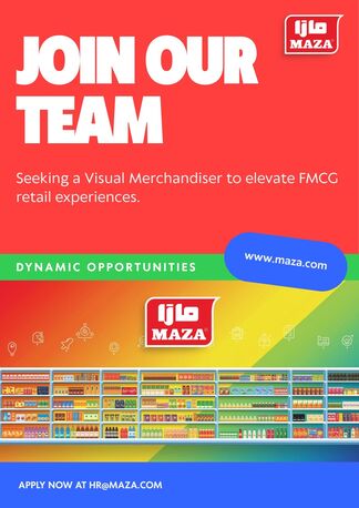 Manama, Jobs, FMCG Visual Merchandiser
