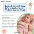 Premium Hypoallergenic & Natural Baby Care Essentials | Beba Canada